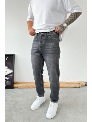 HAFKA Füme Ters Dikiş Detay Boyfriend Pantolon