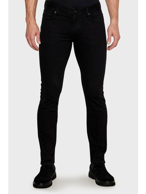 Emporio Armani Erkek Regular Fit Denim Taşlı Normal Paça 0005 Jeans 6D1J06 1D96Z-0005