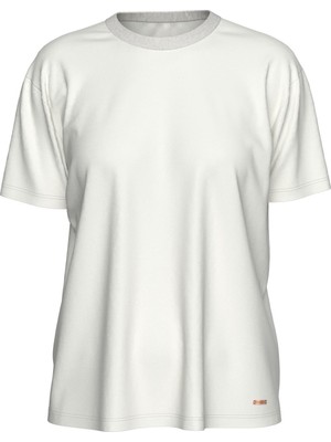Skechers  Loose Fit  Kadın T-Shirt - Beyaz