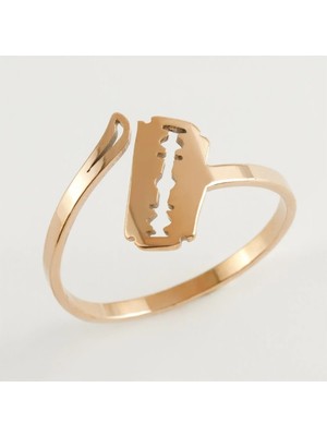 Prativas Jilet Lüks Çelik Yüzük