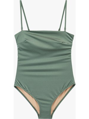 Koton Çıkarılabilir Askılı Straplez Mayo