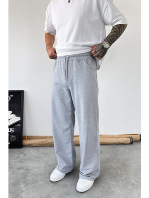HAFKA Gri Basic Baggy Eşofman