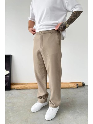 HAFKA Taş Fitilli Baggy Pantolon
