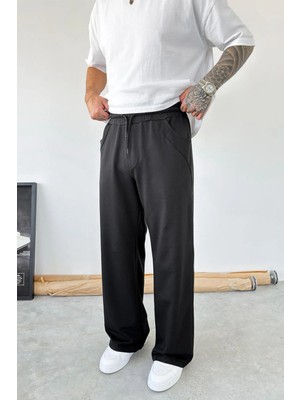 HAFKA Siyah Basic Baggy Eşofman