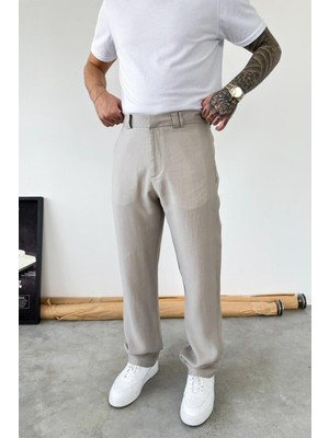 HAFKA Taş Modal Kumaş Baggy Pantolon