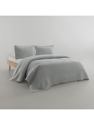 Yataş Flip Çift Kişilik Yatak Örtüsü Seti - Gri