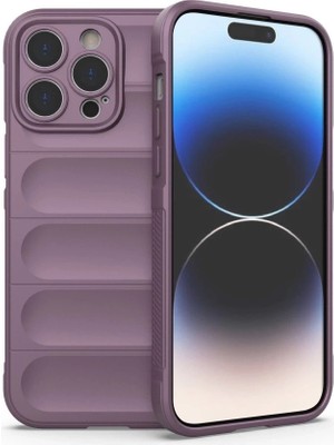 Die Grup  Iphone 13 Pro Max Kılıf Optimum Silikon - Mor