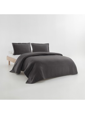 Yataş Kami Çift Kişilik Yatak Örtüsü Seti - Füme