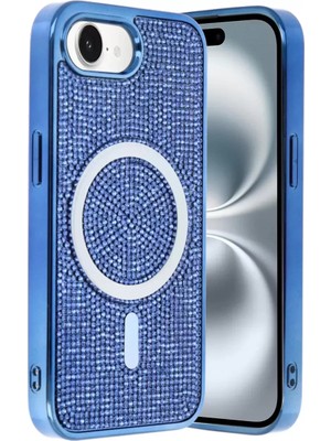 TeknoKapsül Iphone 16E Helen Magsafe Kapak - Lacivert