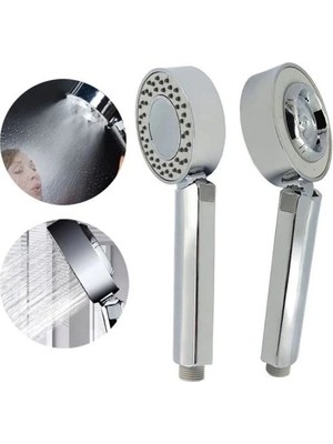 TeknoKapsül Çift Taraflı (Şampuanlı) 3 Fonksiyonlu Duş Başlığı