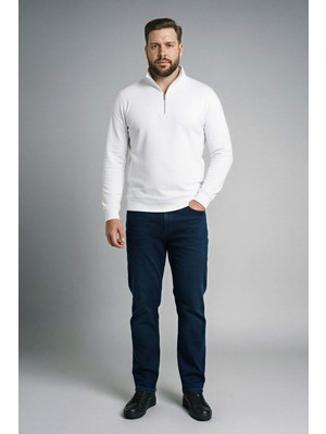 DeFacto Sergio Regular Fit Normal Bel Büyük Beden Pantolon H4564AX26SP