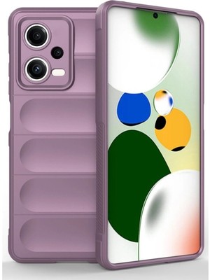 Die Grup  Xiaomi Poco X5 5g Kılıf Optimum Silikon - Mor