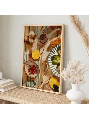 Voba Store Mutfaklar Icin Çerçeve Görünümlü Mdf Tablo-73
