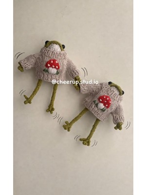 Handmade Kurbağa Çanta Aksesuar