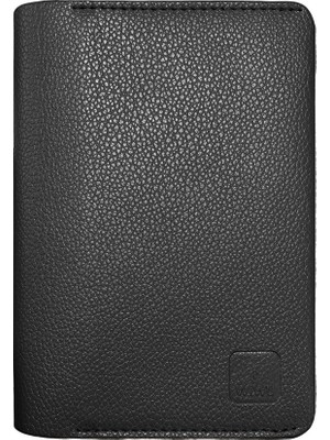 Wiwu Master Passport Wallet Pasaport Rfıd Özellikli Kart ve Sim Bölmeli Pu Deri Cüzdan Siyah