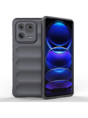 Die Grup  Xiaomi Mi 13 Pro Kılıf Optimum Silikon - Siyah