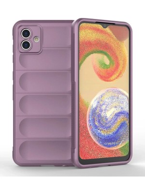 Die Grup  Samsung Galaxy A04E Kılıf Optimum Silikon - Mor