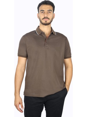 Paul & Shark Erkek Dokuma Polo Yaka Kısa Kol Günlük 494 Polo Yaka T-Shirt 14311715-494
