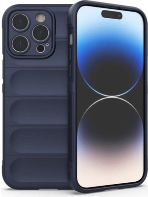 Die Grup  Iphone 16 Pro Max Kılıf Optimum Silikon - Lacivert
