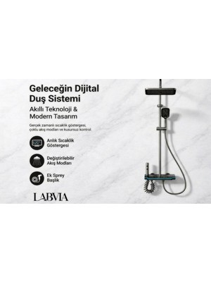 Labvia Dijital Duş Seti