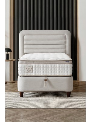 Cennet Yatak Janett Tek Kişilik Yatak Seti Baza Başlık Dahil Full Set