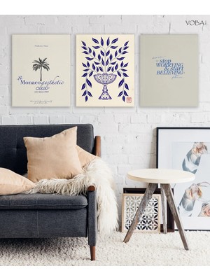 Voba Store 3 Parça Modern Tablo Seti