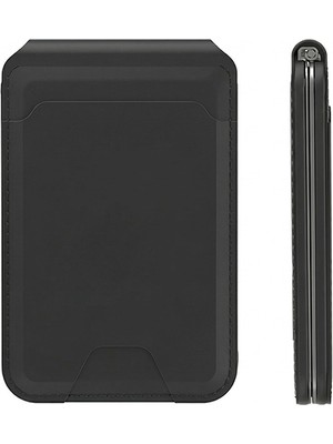 Micflip P17 Ios Cihazlara Özel Magnetik Standlı Kartlık Siyah