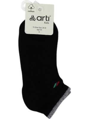 Katamino Tomas Erkek Patik Çorap - Siyah (1 Adet Gönderilecektir)