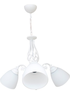D-Light Ferforje 3'Lü Avize