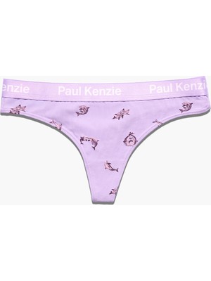 Paul Kenzie x Doğa Derneği - Desenli Kadın String Külot - Afalina