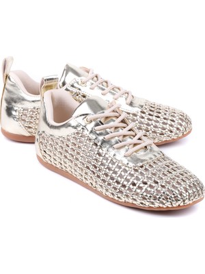 Stato Lina Örgü Dokulu Kadın Sneaker Hafif Rahat Günlük Ayakkabı