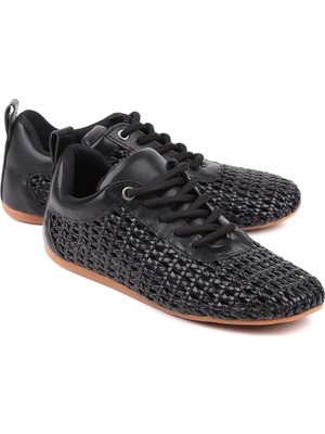 Stato Lina Örgü Dokulu Kadın Sneaker Hafif Rahat Günlük Ayakkabı