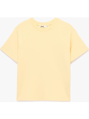 Koton Regular Fit Kısa Kollu Bisiklet Yaka Basic Tişört