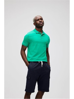 Bad Bear Rixon Yeşil Polo Yaka Erkek Tişört