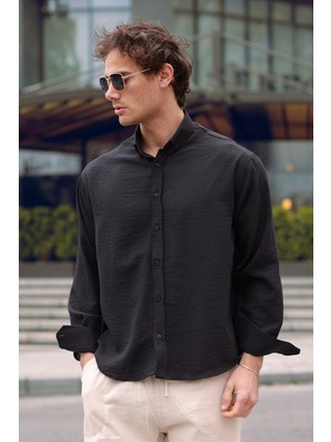 Aziso Oversize Kesim Erkek Gömlek