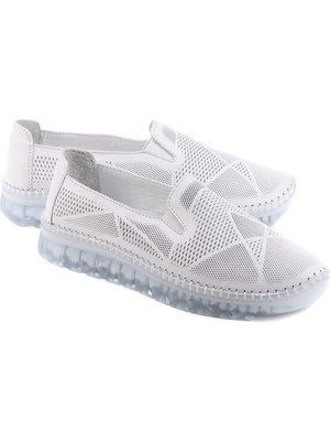 Stato Raven Hakiki Deri Hafif Konfor Kadın Günlük Ayakkabı