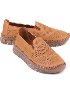 Stato Raven Hakiki Deri Hafif Konfor Kadın Günlük Ayakkabı