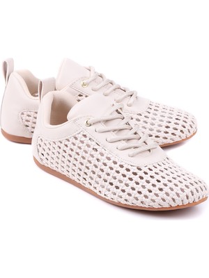 Stato Lina Örgü Dokulu Kadın Sneaker Hafif Rahat Günlük Ayakkabı