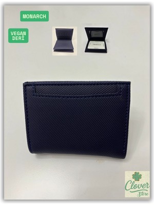 Clover Store Erkek Vegan Deri Monarch Şık ve Spor Cüzdan