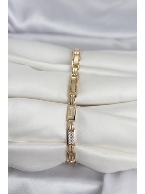 İlkyaz Fashion Xuping Model Zirkon Taşlı Kadın Bileklik ILKYAZB-RSBJTR34