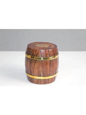 TeknoKapsül Pirinç Fıçı Kumbara KSK3115