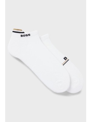 Boss Pamuklu Logolu 2 Pack Çorap Erkek Çorap 50554563 100