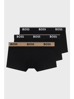Boss Pamuklu Logolu 3 Pack Boxer Erkek Boxer 50554443 261
