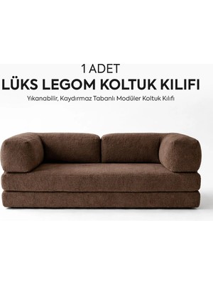 Homedius Lüks Legom Buklet Yataklı Koltuk Kılıfı 100X200 Kaydırmaz Tabanlı (SADECE KILIF GÖNDERİLECEKTİR KOLTUK FİYATI DEĞİLDİR)
