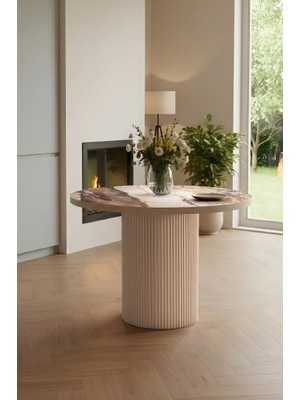 Hermobi PERLA Yuvarlak Masa