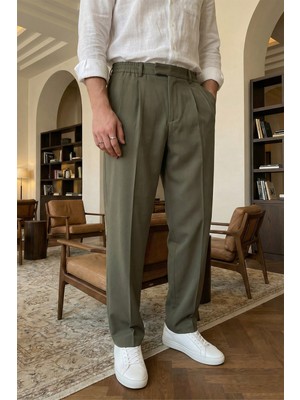 Livio Ferri Baluga Extra Baggy Erkek Kumaş Pantolon