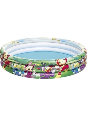 Esranın Dünyası 91007 - 122 x 25 cm Mickey Mouse Çocuk Havuzu 12 (Lisinya)