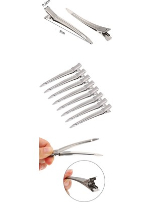 Hobilinka Turk Saç Klipsi Metal Toka 100 Adet Absolute Design