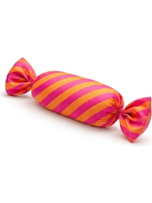 Sevara Dekor Dekoratif Yastık Şeker Yastık Iki Renkli Şeker Yastık Hediye Yastık Silindir Yastık Dekor Yastık