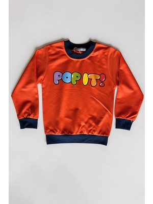 Merve Nur Tekstil Erkek Çocuk Baskılı Sweatshirt Yüksek Kalite